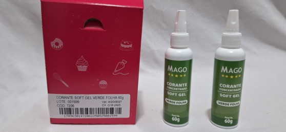 CORANTE GEL  VERDE FOLHA 60ML